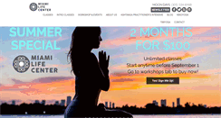 Desktop Screenshot of miamilifecenter.com